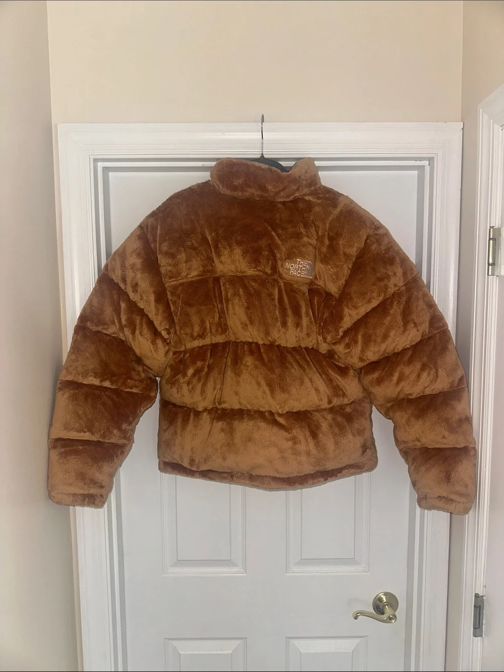 The North Face Versa Velour Nuptse Teddy Bear Jacket Medium NWOT